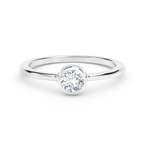 De Beers Forevermark The Forevermark Tributeâ„˘ Collection Classic Bezel Stackable Ring FMT3010-25