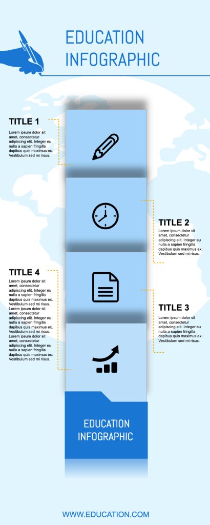 Simple Infographic Template Sample