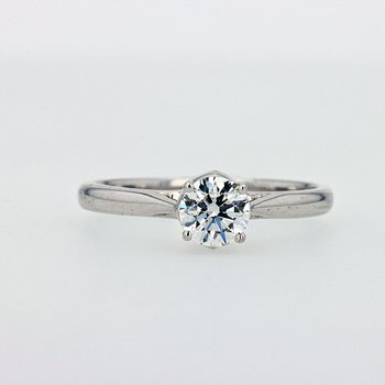 Hearts on Fire Diamond Crown Solitaire Engagement Ring 385-20-320