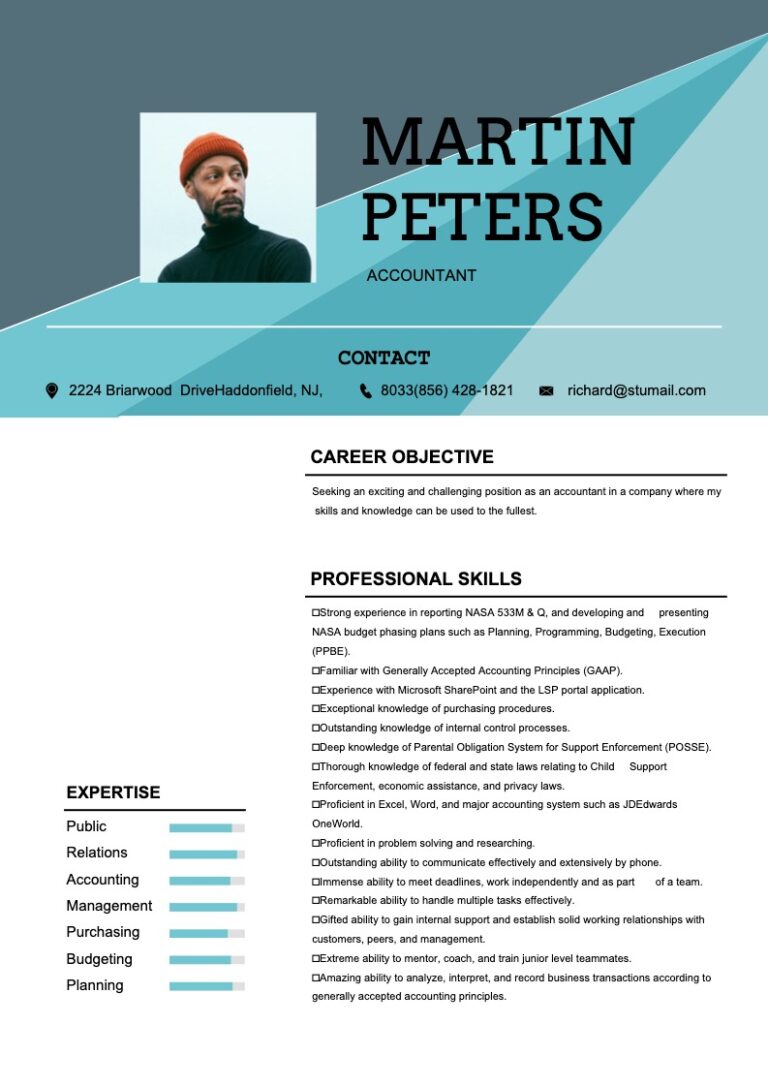 free resume maker -sample 5