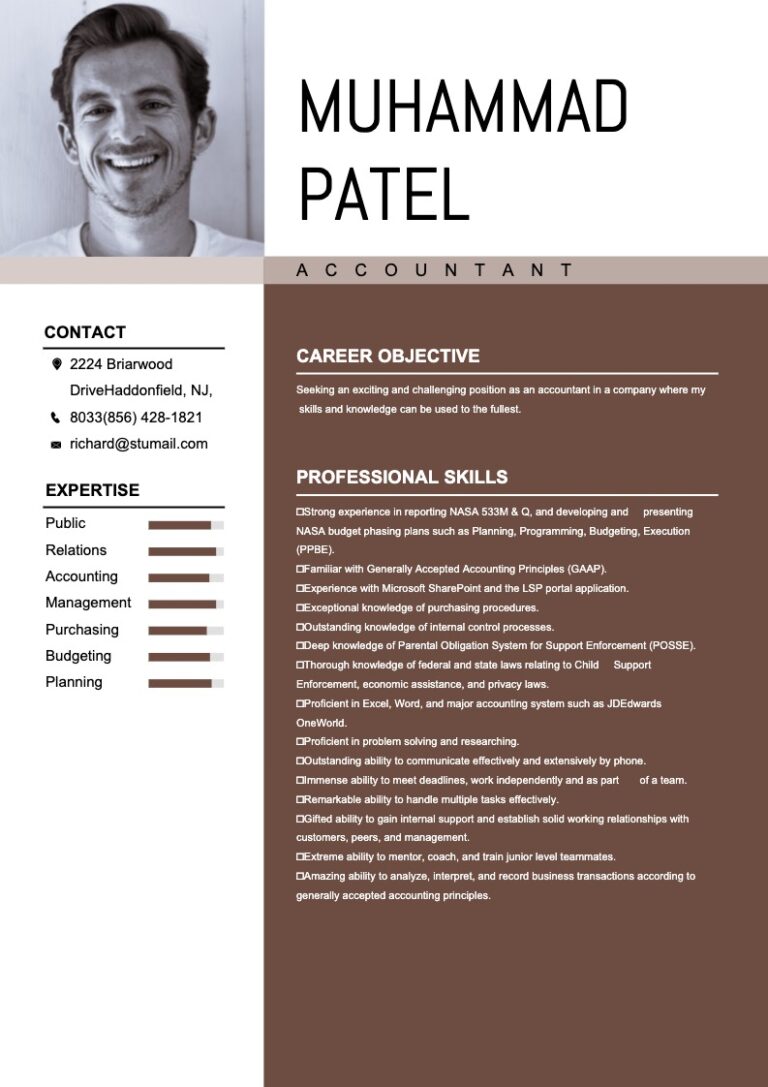 online resume maker -sample 6