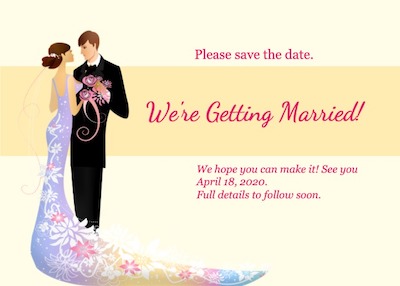 This is a sample of Drawtify's online free invitation card maker.