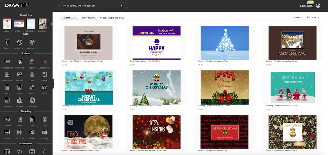 How to make greeting cards with Drawtify？