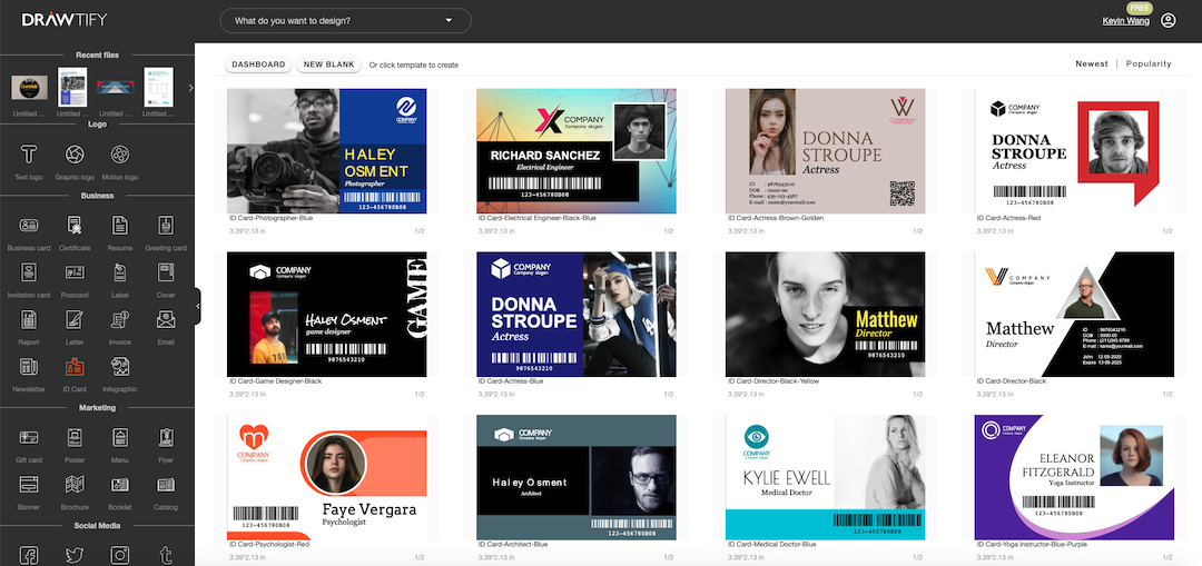 How to make ID cards with Drawtify?