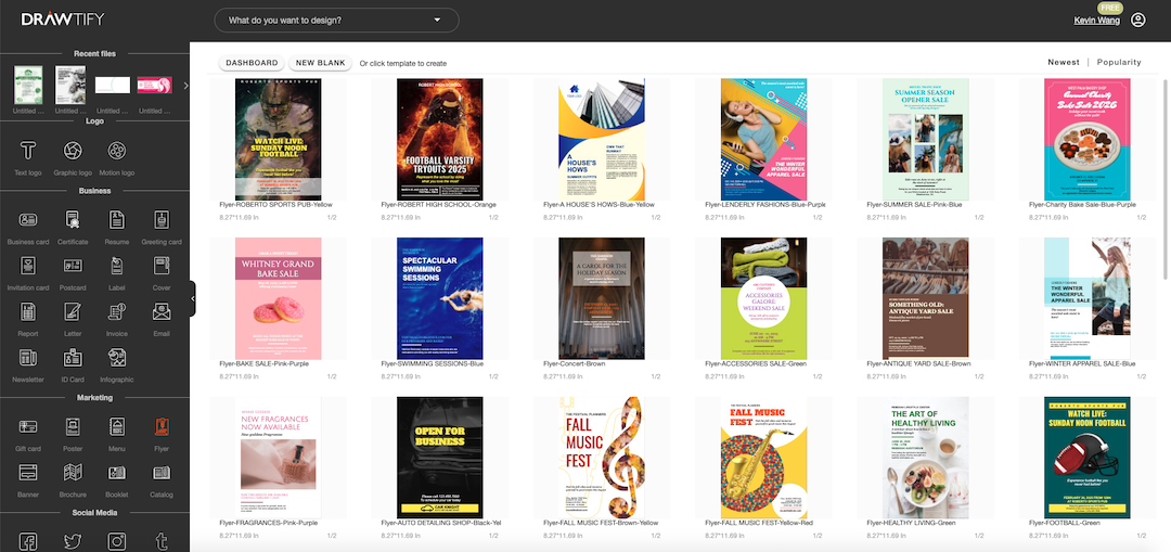 How to create a flyer with Drawtify to powerful marketing？
