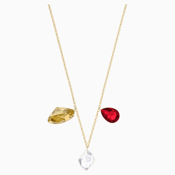 Prisma Necklace, Multi-colored, Gold-tone plated 5456602