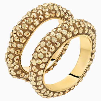 Tigris Ring Set, Gold tone, Gold-tone plated 5515316