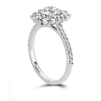 Hearts On Fire Behati Engagement Ring (Hayley Paige collection 385-20-759