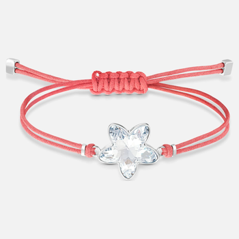 Swarovski Power Collection Flower Bracelet, Red, Stainless steel 5523170