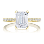 Our Top 20 Bridal Picks Simply Tacori Emerald Engagement Ring 195-12-642