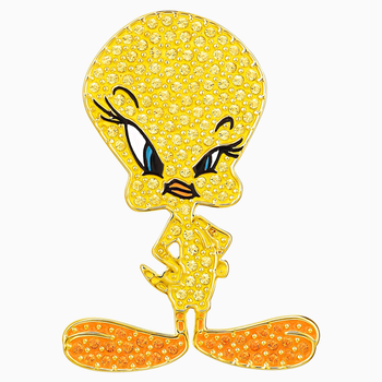 Looney Tunes Tweety Tie Pin, Yellow, Gold-tone plated 5487641