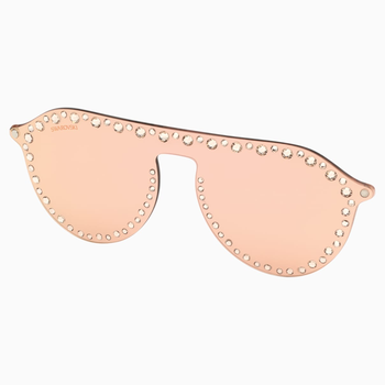Swarovski Click-on Mask for Sunglasses, SK5329-CL 32G, Rose 5483812