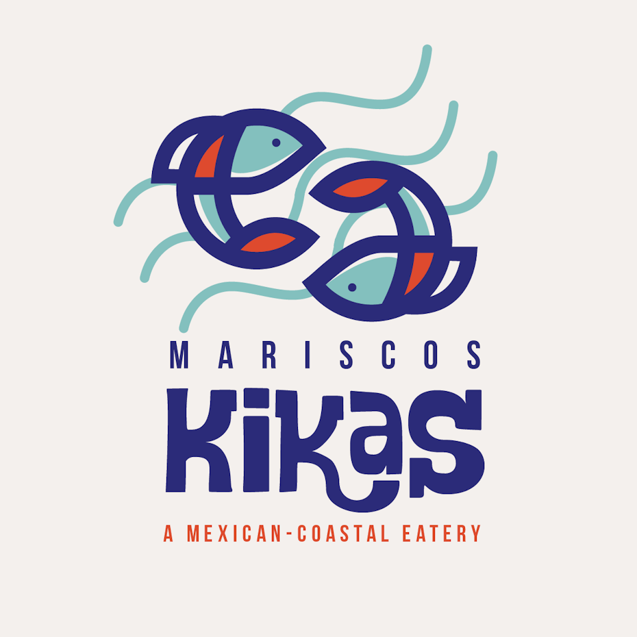 Seafood restaurant logo design