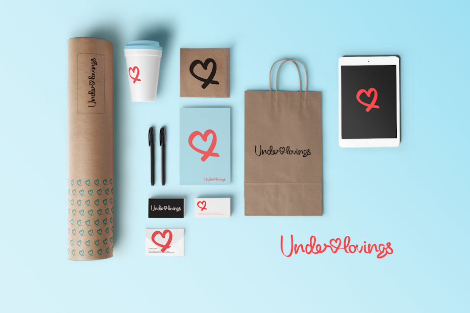 Underlovings logo design