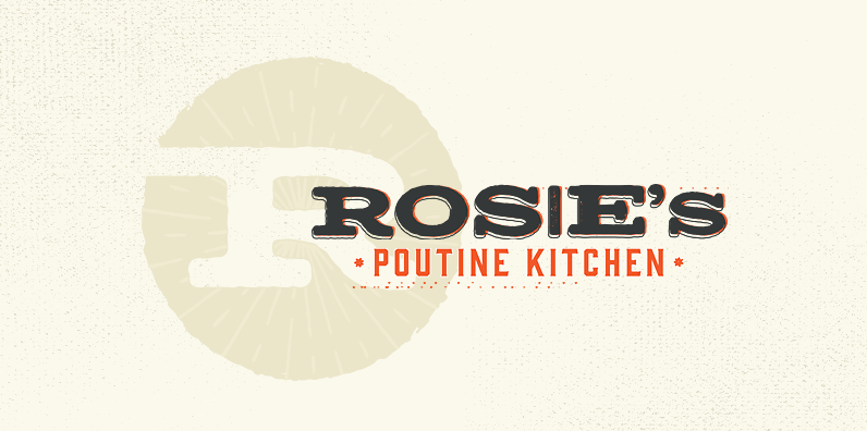 Hand-lettered logo design for a food truck