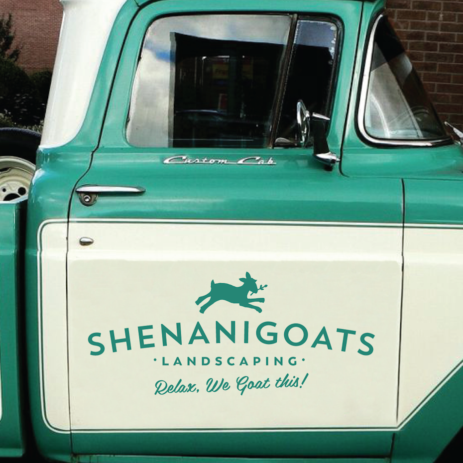 Shenanigoats Landscaping logo