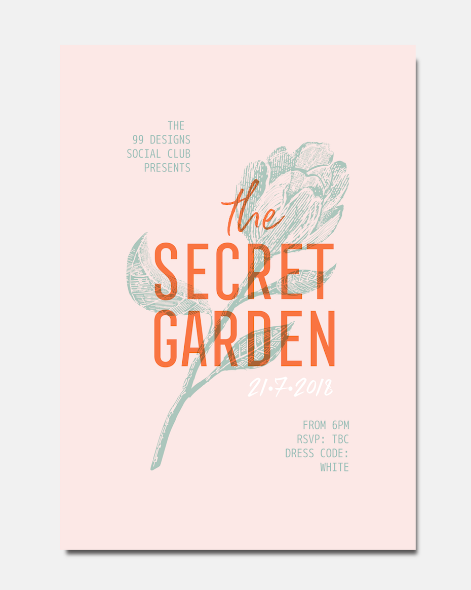 Secret garden poster