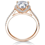 Our Top 20 Bridal Picks Bradley Gough Pear Halo Engagement Ring 210-26-2044