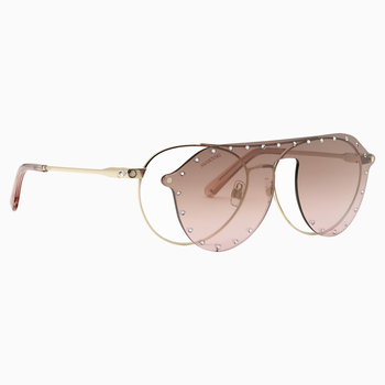 Swarovski Sunglasses with Click-on Mask, SK0276 – H 54032, Pink 5483811
