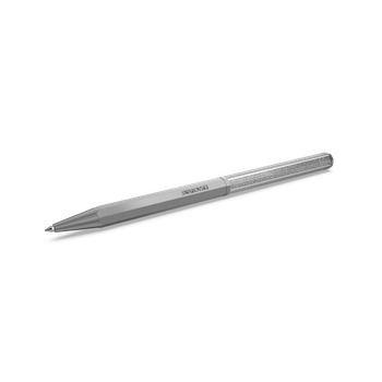 Crystalline ballpoint pen, Octagon shape, Gray, Graphite plated 5654064